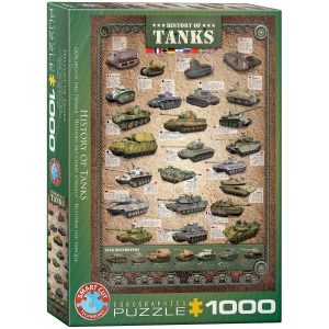Puzzle Eurographics la Historia de los tanques 1000 piezas