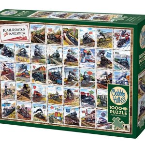 Puzzle Cobble Hill Railroads of America 1000 piezas