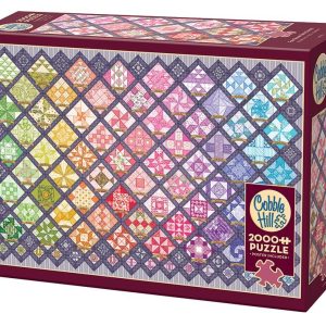 Puzzle Cobble Hill Four Square Quilt Blocks 2000 piezas