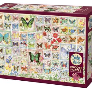 Puzzle Cobble Hill Butterflies and Blossoms 2000 piezas