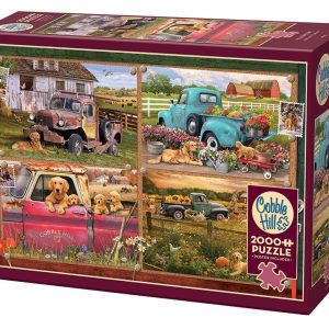 Puzzle Cobble Hill It's a Dog's Life 2000 piezas
