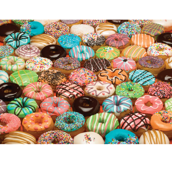 Puzzle Cobble Hill Doughnuts | 1000 Piezas - Imagen 2